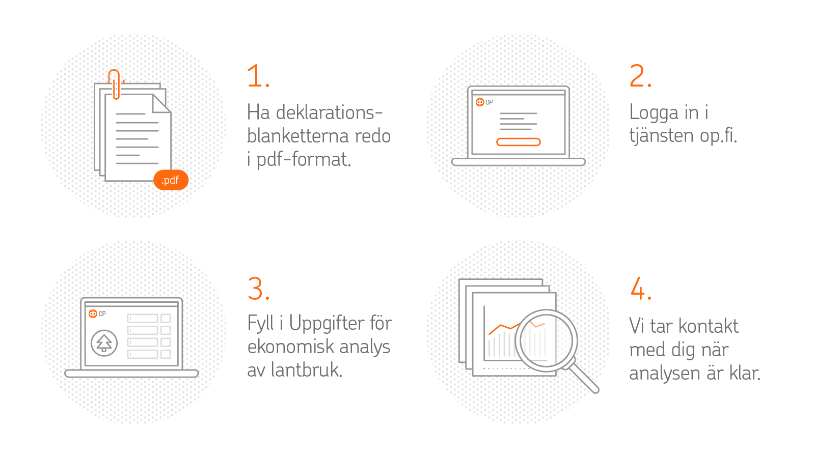 I den ekonomiska analysen får du nyttig information som du kan använda för uppföljning av gårdens ekonomi.